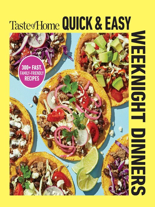 Cover image for Taste of Home Quick & Easy Weeknight Dinners